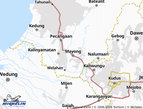Mapa MICHELIN Pelang - ViaMichelin