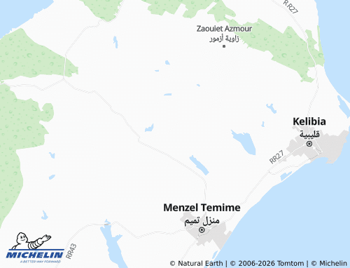 MICHELIN Kaf al-Shami map - ViaMichelin