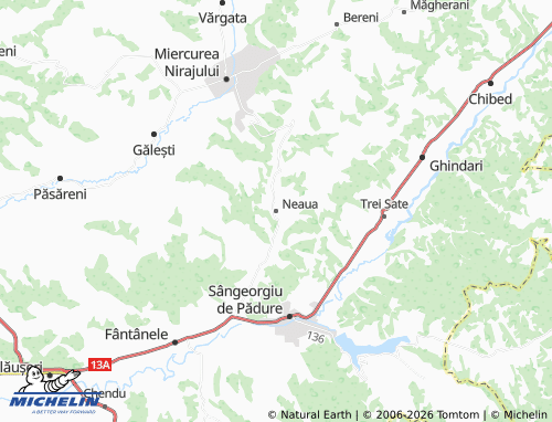Mappa MICHELIN Neaua - ViaMichelin