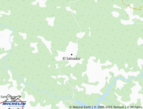 MICHELIN El Salvador map - ViaMichelin