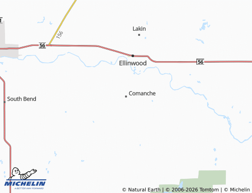 Mapa MICHELIN Comanche - ViaMichelin