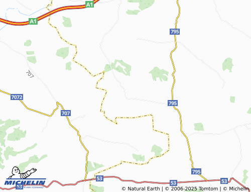 MICHELIN Dobrinovo map - ViaMichelin