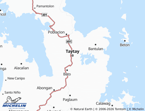 Mappa MICHELIN Taytay - ViaMichelin