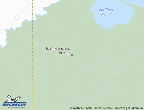 Mappa MICHELIN Juan Francisco Bulnes - ViaMichelin