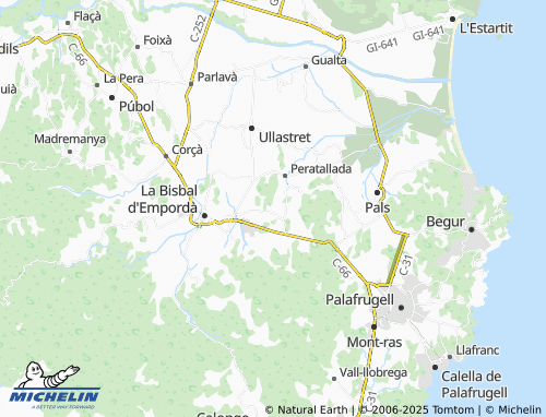 Mapa MICHELIN Mas Fenals - ViaMichelin