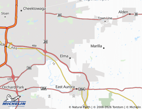 Mapa MICHELIN Elma Center - ViaMichelin