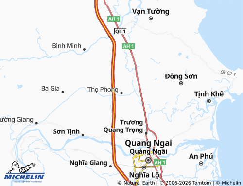 Mapa MICHELIN Tịnh Thọ - ViaMichelin