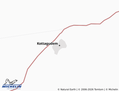 Mappa MICHELIN Kottagudem - ViaMichelin