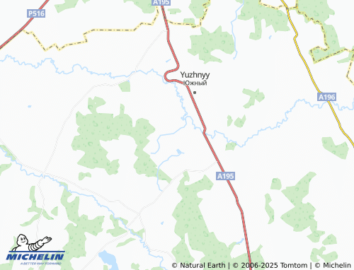 MICHELIN Fantaziya SNT map - ViaMichelin