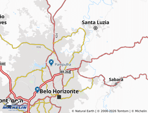 Mapa MICHELIN Antônio Ribeiro de Abreu - ViaMichelin
