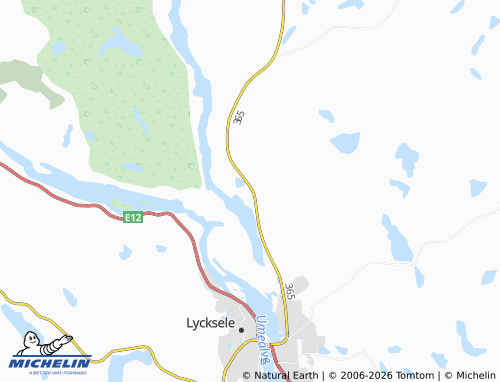 Mapa MICHELIN Lyckan - ViaMichelin