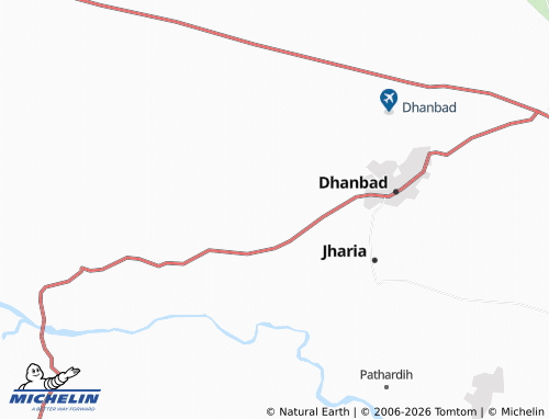 MICHELIN Bansjora map - ViaMichelin