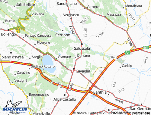 Mappa MICHELIN Dorzano - ViaMichelin