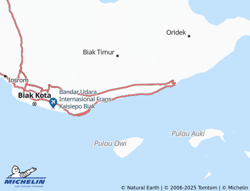 MICHELIN Yenusi map - ViaMichelin