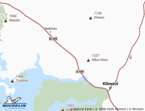 Mapa MICHELIN Masumba - ViaMichelin