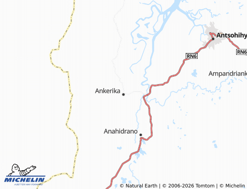 MICHELIN Ankerika map - ViaMichelin