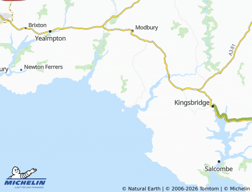 Mappa MICHELIN Challaborough - ViaMichelin