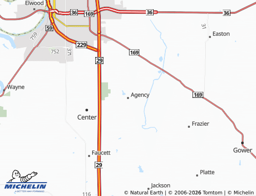 Mapa MICHELIN Agency - ViaMichelin