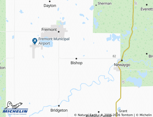 Mappa MICHELIN Bishop - ViaMichelin