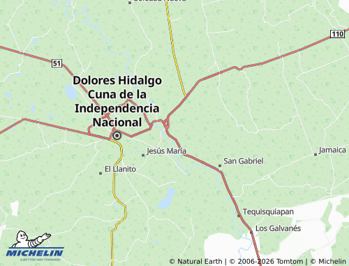 Mapa MICHELIN San Miguelito - ViaMichelin