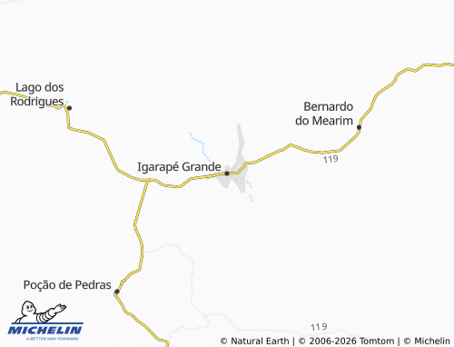 MICHELIN-Landkarte Igarapé Grande - ViaMichelin