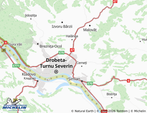 Mapa MICHELIN Dudașu - ViaMichelin