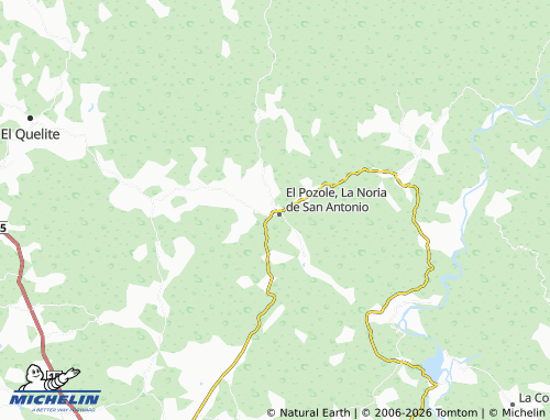 Kaart MICHELIN La Cruz - ViaMichelin