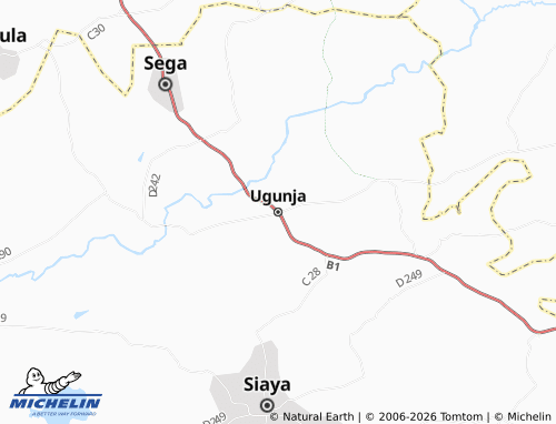 Mappa MICHELIN Ugunja - ViaMichelin