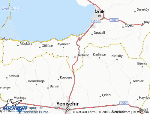 Mapa MICHELIN Derbent - ViaMichelin