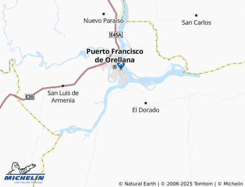 Mappa MICHELIN Flor de Oriente - ViaMichelin