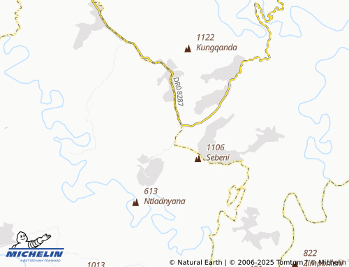 MICHELIN Rhuwaxeni map - ViaMichelin
