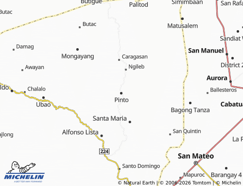 MICHELIN Pinto map - ViaMichelin