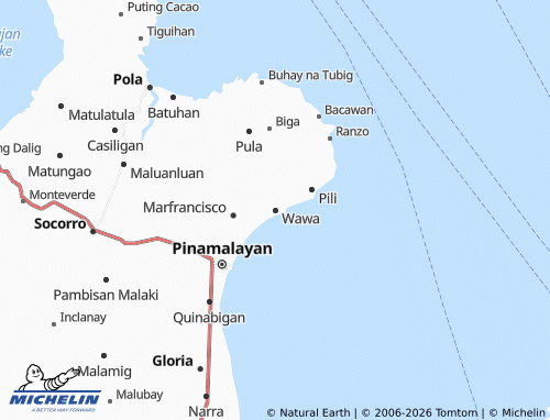 Mappa MICHELIN Wawa - ViaMichelin