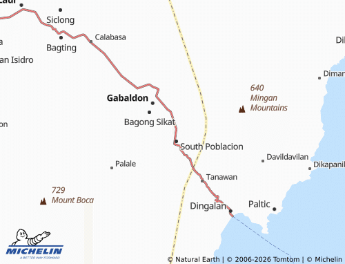 MICHELIN Macasandal map - ViaMichelin
