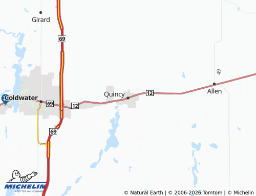 Mappa MICHELIN Quincy - ViaMichelin
