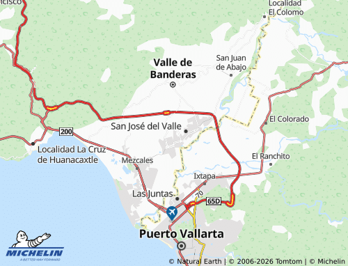 MICHELIN-Landkarte Colonia Bicentenario - ViaMichelin