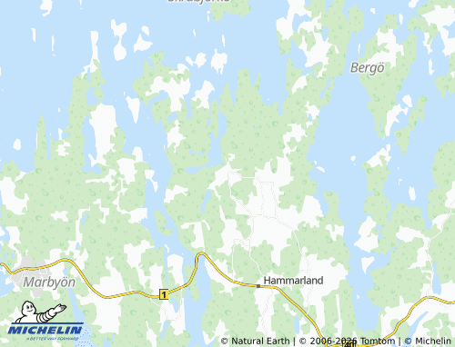 MICHELIN-Landkarte Bovik - ViaMichelin