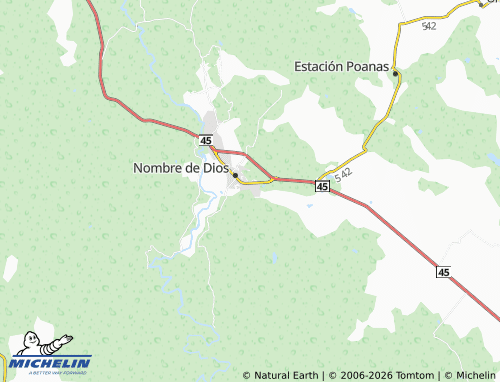 Mapa MICHELIN Gilberto Martínez Campa - ViaMichelin