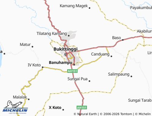 Mapa MICHELIN Parit Antang - ViaMichelin