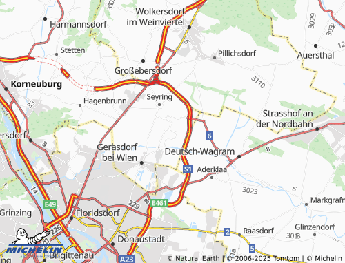 MICHELIN-Landkarte Kapellerfeld - ViaMichelin