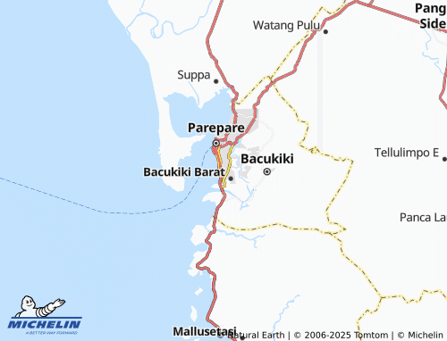 MICHELIN Cappagalung map - ViaMichelin