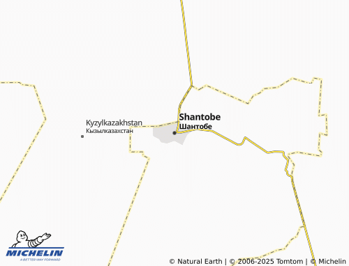 MICHELIN Shantobe map - ViaMichelin