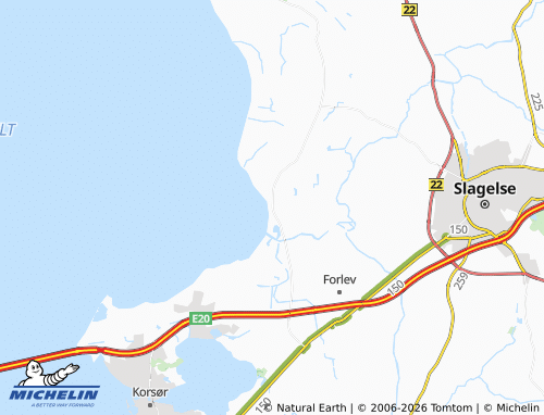 Mappa MICHELIN Næsby Strand - ViaMichelin