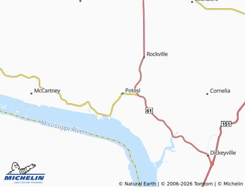 Carte MICHELIN Potosi - ViaMichelin