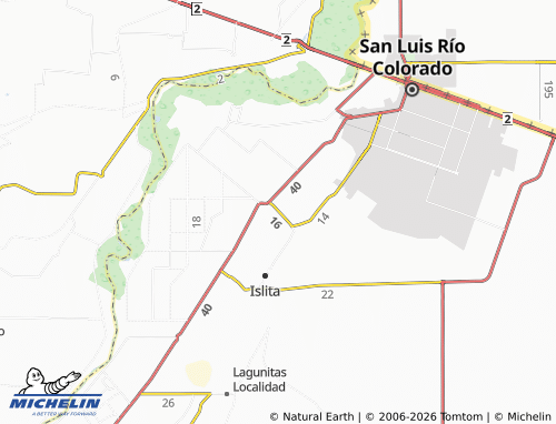 MICHELIN La Grullita map - ViaMichelin