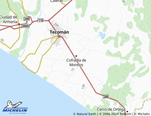 Mapa MICHELIN Graciano Sánchez - ViaMichelin