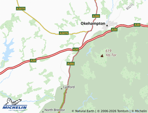 Mappa MICHELIN Sourton - ViaMichelin