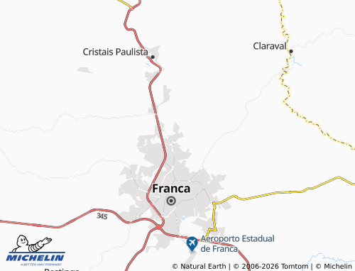 Mapa MICHELIN City Petrópolis - ViaMichelin