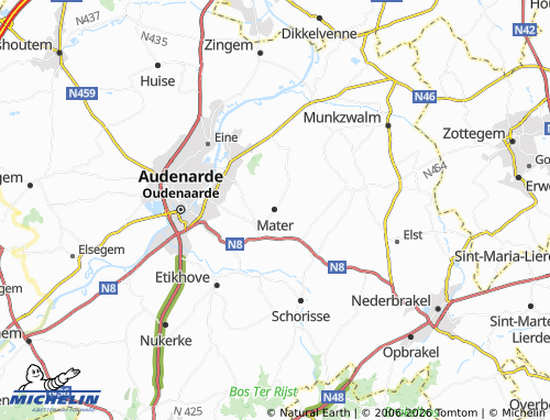 Mappa MICHELIN Mater - ViaMichelin
