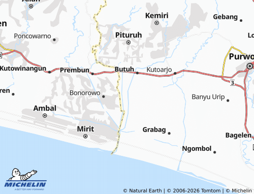Carte MICHELIN Sruwoh Dukuh - ViaMichelin